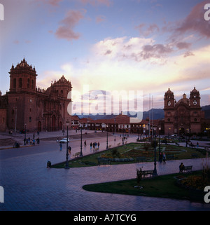Kathedrale in der Stadt Cusco Cathedral Plaza De Armas Region Cuzco Cusco-Peru Stockfoto