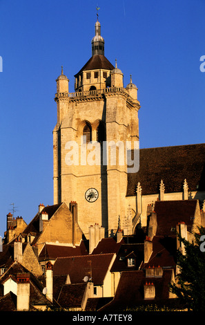 Frankreich, Jura, Dole, Stiftskirche Notre-Dame Stockfoto