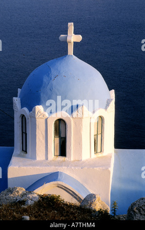 Griechenland, Dodekanes Insel Karpathos, Kapelle in Pigadia Stockfoto