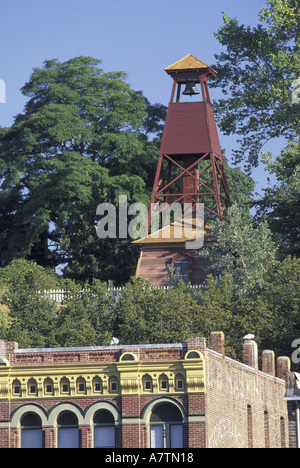 NA, USA, Washington, Port Townsend. Glockenturm Stockfoto