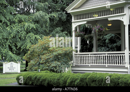 NA, USA, Washington, Vancouver. Das Marshall-Haus, Fort Vancouver NHS Stockfoto