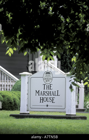 NA, USA, Washington, Vancouver. Das Marshall-Haus, Fort Vancouver NHS Stockfoto