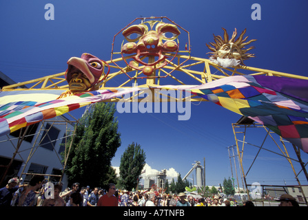 USA, WA, Seattle, Fremont. Sommer-Sonnenwende Parade Stockfoto