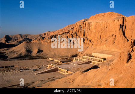 Ägypten, Nil Senke, Luxor Region, Theben, Hatschepsuts-Tempel Stockfoto