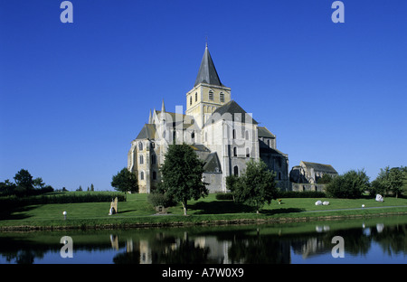 Frankreich, Manche, Cerisy La Forêt Abtei Stockfoto