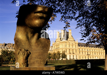 Frankreich, Paris, Skulptur des Künstlers Igor Mitoraj im Jardin des Tuileries Stockfoto