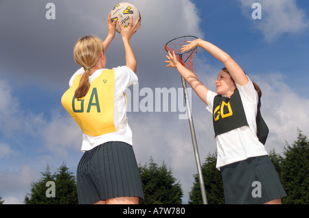 Oakdale Comprehensive School Oakdale Blackwood Ost Südwales Stockfoto