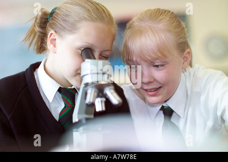 Oakdale Comprehensive School Oakdale Blackwood Ost Südwales Stockfoto