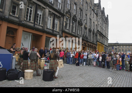 Edinburgh Festival August 2004 Stockfoto