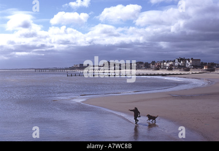 Lowestoft in Suffolk, Großbritannien Festland östlichste Stadt. Stockfoto