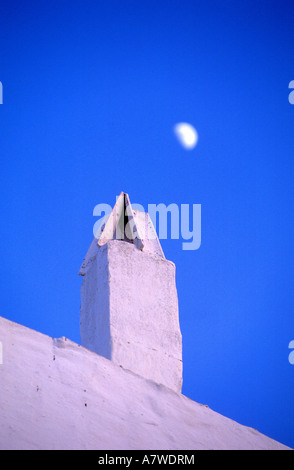 Binibeca Vell Fischer s Altstadt Menorca Balearen Inseln Spanien Stockfoto