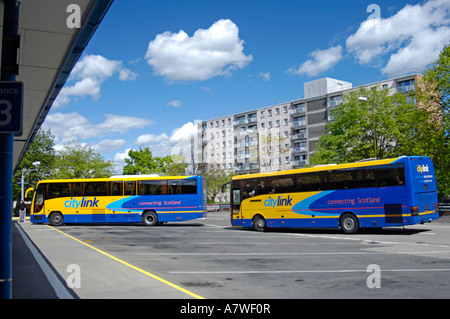 Busbahnhof Stadt Perth schottischen Tayside Region Perthshire XPL 6399 Stockfoto