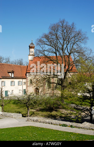 Schloss Blutenburg Upper Bavaria Germany Stockfoto