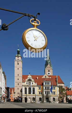 Altes Rathaus, Ingolstadt, Bayern, Deutschland Stockfoto