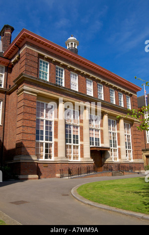 Gemeindeverwaltung im alten hoch- und Grammatik Schulgebäude Kettering, Northamptonshire, England Stockfoto