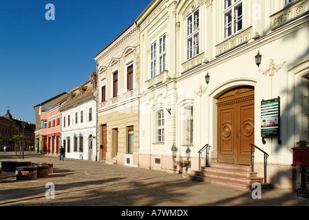 Stadtplatz, historischen alten Stadt von Esztergom, Ungarn Stockfoto