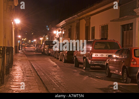 Main Street, San Cristobal de Las Casas, Chiapas Mexiko Stockfoto