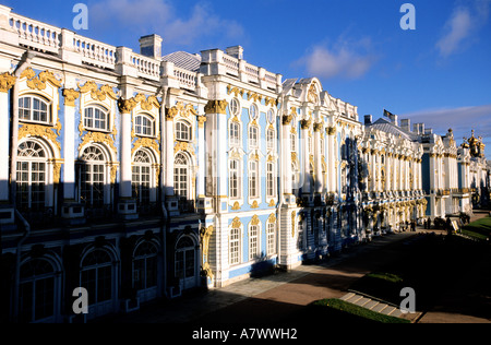 Russland, Sankt Petersburg, Tsarskoe Selo, Catherine la Grande Palast Stockfoto