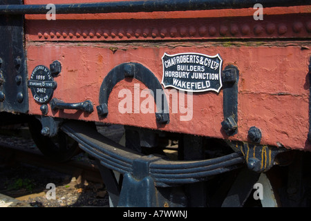 Vintage-Ware Wagen Great Western Railway Zug in Didcot Railway Mitte Mai 2007 JMH2814 Stockfoto