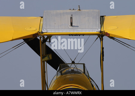 DH 82 Tiger Moth Doppeldecker Stockfoto