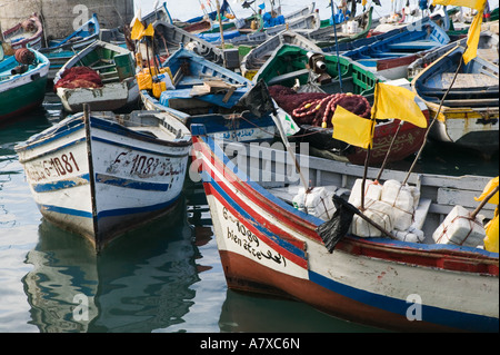 Marokko, Casablanca: Fischerhafen Port de Peche Stockfoto