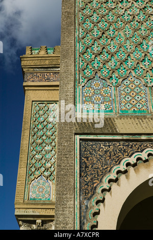 Marokko, Meknes: Bab el Mansour, alte kaiserliche Stadttor erbaut im Jahre 1732 von Moulay Abdallah Stockfoto