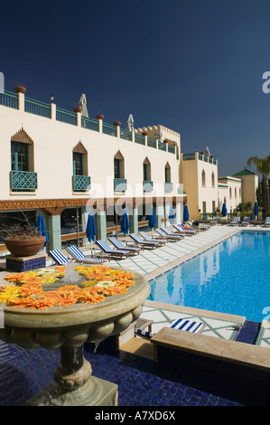 Marokko, Fes: Fes El Bali (alte Fes), Blick auf das Hotel Sofitel Palais Jamai Stockfoto