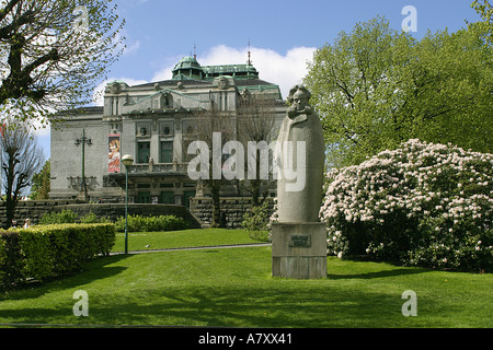 Norwegen Bergen Theater Stockfoto