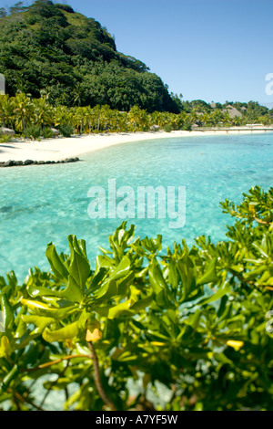 Schöne Bora Bora Nui Resort & Spa. Bora Bora, Gesellschaftsinseln, Französisch-Polynesien Stockfoto