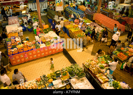 Marche de Papeete (Markt) Papeete, Tahiti, Französisch-Polynesien Stockfoto