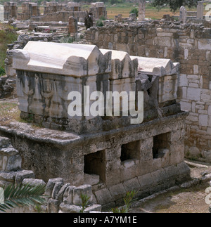 Nekropole Reifen der Libanon Stockfoto