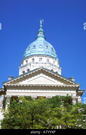 Nordamerika, USA, Kansas, Topeka. Hauptstadt Staatsaufbau. Stockfoto