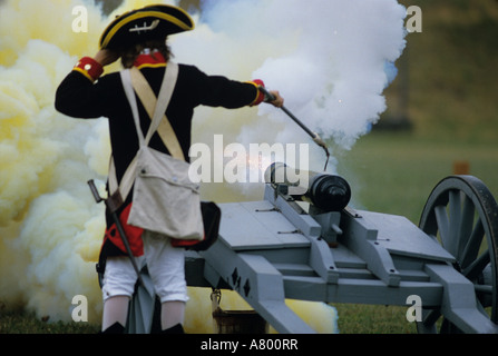 USA, Maryland, Patowmack-Kanal, Fort Frederick Stockfoto