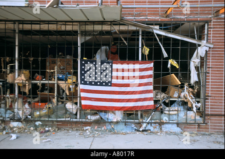 Biloxi, Mississippi - nach Hurrikan Katrina. Stockfoto