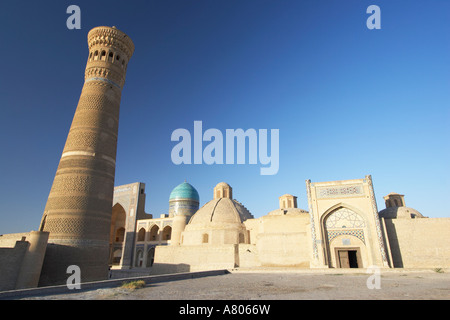 Kalon Minarett und Mir-i-Arab Weg In Buchara Stockfoto