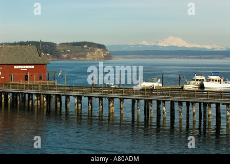 Nordamerika, USA, WA, Whidbey Insel Coupeville Stockfoto