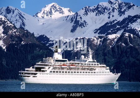 USA, Alaska, Kenai-Halbinsel, cruise in der Resurrection Bay Stockfoto