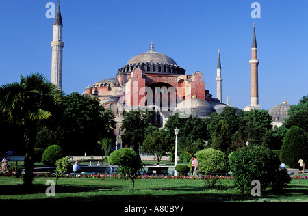 Türkei, Istanbul, Hagia Sophia Basilika Stockfoto