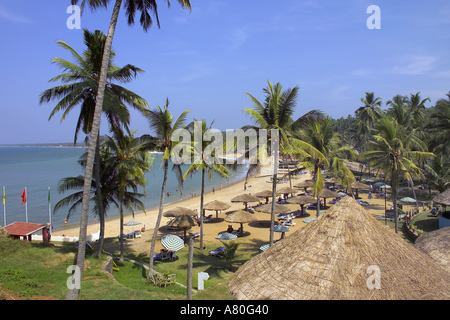 Kerala, das Le Meridien Kovalam Beach Resort Stockfoto