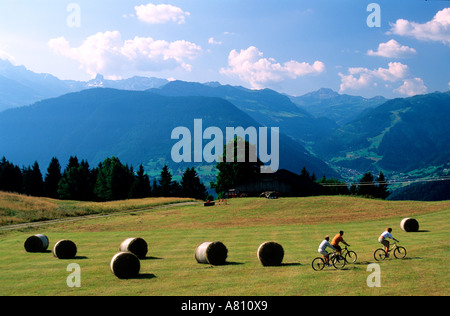 Frankreich, Savoyen, Beaufortain massiv, Les Saisies Stockfoto