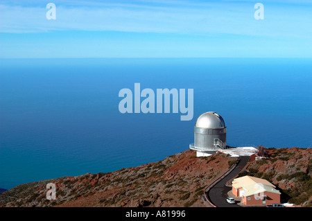 Europäischen Observatorium Roque de Los Muchachos Spanien Stockfoto