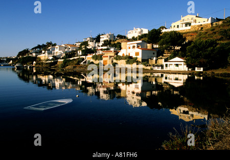 Spanien, Balearen Insel Menorca, Mahon Stockfoto