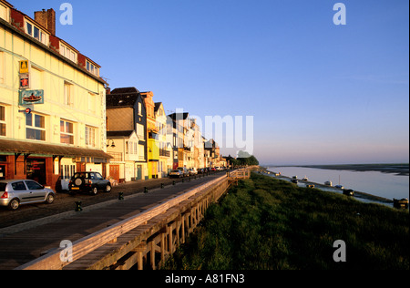 Frankreich, Somme, Saint Valery Sur Somme, Hafen Stockfoto