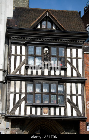 Die Priory Kirche St. Bartholomäus der großen West Smithfield-London Stockfoto