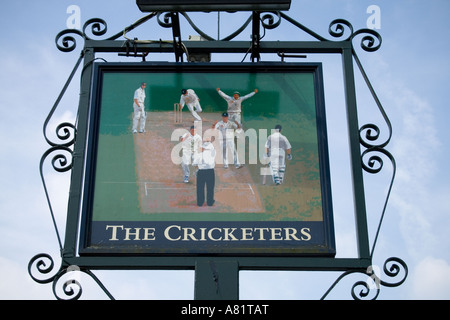 Die Cricketers Public House Warborough Stockfoto