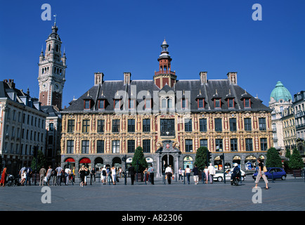 Place du General de Gaulle, Lille, France Stockfoto