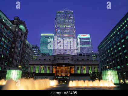 Canary Wharf, Docklands, London, England Stockfoto