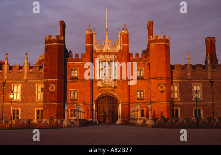 Hampton Court Palace in Surrey in England Stockfoto