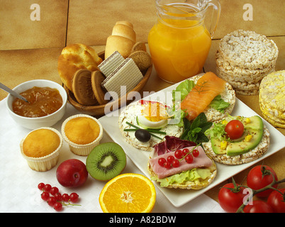 Frühstück Stockfoto