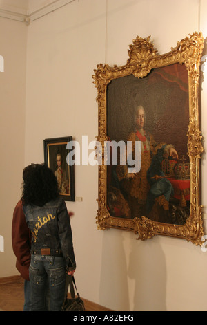 Brukenthal Museum Sibiu europäische Hauptstadt der Kultur 2007 April 2007 Rumänien Stockfoto